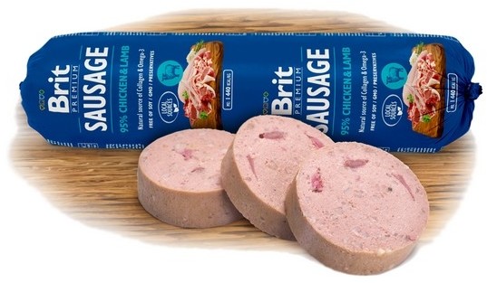 Brit Premium Sausage Chicken & Lamb 800g MS_15640 - 1 zdjęcie