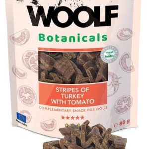 Brit Woolf Botanicals Turkey Stripes with Tomato 80g - 1 zdjęcie