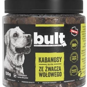 Bult Bult Treserki Kabanosy ze żwacza wołowego słoik 120g - 1 zdjęcie