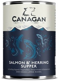 Canagan Salmon & Herring Supper 400G  Puszka Dla Psa (Łosoś I Śledź) - 1 zdjęcie