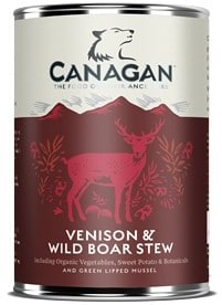 Canagan Venison & Wild Boar Stew 400G  Puszka Dla Psa (Potrawka Z Dziczyzny I Mięsa Z Dzika) - 1 zdjęcie