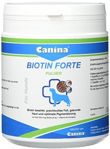 Canina Biotin Forte f. psy proszku przez canina farmaceutycznym GmbH, 500 g - 1 zdjęcie