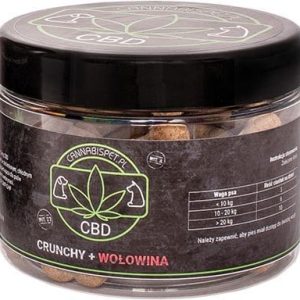 Cannabispet CANNABISPET Ciastka CBD + Wołowina dla psa Crunchy 130g cm06 - 1 zdjęcie