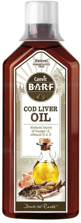 CANVIT BARF COD LIVER oil - 1 zdjęcie