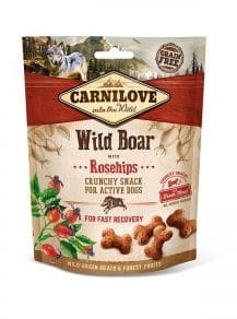 Carnilove Carnilove Crunchy Snack Wild Boar & Rosehips With Fresh Meat 200g 8595602527298 - 1 zdjęcie