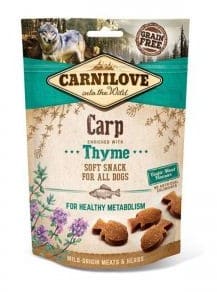 Carnilove Carnilove Semi-Moist Snack Carp & Thyme 200g 8595602527335 - 1 zdjęcie