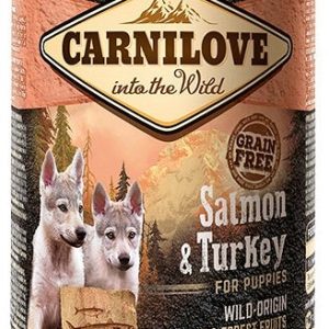 Carnilove Salmon&Turkey for Puppies 400g - 1 zdjęcie