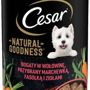 Cesar CES Puszka Mus Wołowina 400g-Mokra karma pełnoporcjowa dla dorosłych psów - 1 zdjęcie