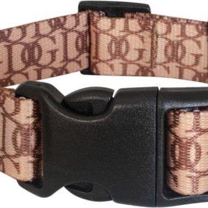 Chaba Chaba obroża taśma regulowana Fashion 15mm 42cm Karmelowa 4608 - 1 zdjęcie