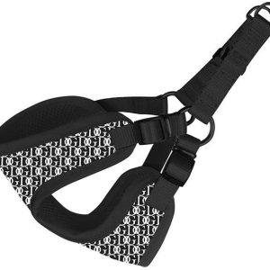 CHABA CHABA Szelki comfort Fashion 4 (XL) - czarne - 1 zdjęcie