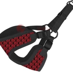Chaba Chaba Szelki Regulowane Zabudowane Fashion 40cm czerwone 4635 - 1 zdjęcie