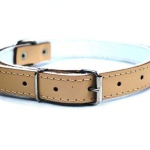 Chaba Obroża skórzana natura 16mm/45cm PCHB896 - 1 zdjęcie