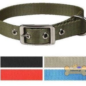 Chaba Obroża Taśma 16mm x 35 cm niebieska 2108 - 1 zdjęcie