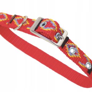 Chaba OBROŻA TAŚMA OZD 16mm/45cm CZERWONA - 1 zdjęcie