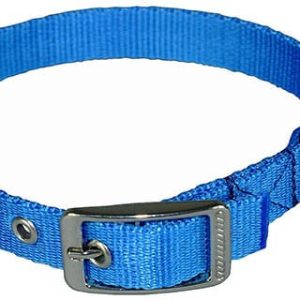 Chaba Obroża taśmowa kolor niebieski 20mm 50cm - 1 zdjęcie