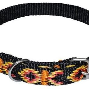 Chaba Obroża taśmowa ozdobna kolor: czarny 25mm / 65cm - 1 zdjęcie