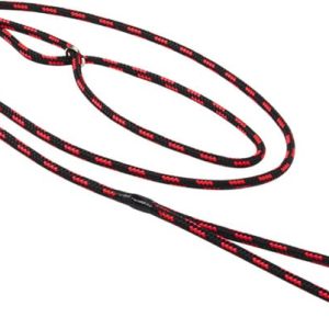 Chaba Ringówka czarno czerwona 8mm/140cm PCHB988 - 1 zdjęcie