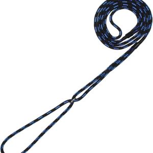 Chaba Ringówka czarno niebieska 8mm/140cm PCHB990 - 1 zdjęcie