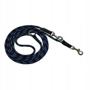 Chaba Smycz linka regul. dla psa 14 mm Czarno-nieb - 1 zdjęcie