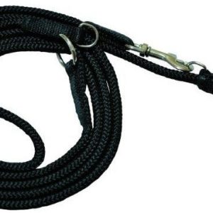 Chaba Smycz Linka regulowana czarna 8mm/220cm PCHBB56 - 1 zdjęcie