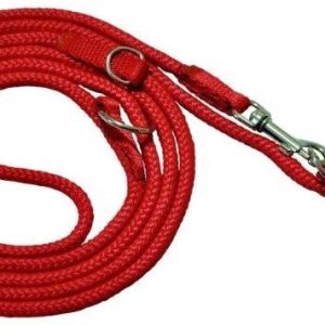 Chaba Smycz Linka regulowana czerwona 8mm/220cm PCHBB58 - 1 zdjęcie