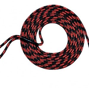 Chaba Smycz linka treningowa czarno czerwona 8mm/15m PCHB787 - 1 zdjęcie