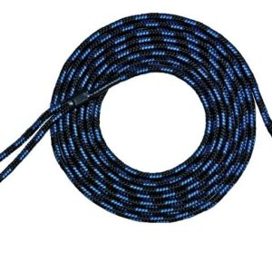 Chaba Smycz linka treningowa czarno niebieska 8mm/5m PCHB792 - 1 zdjęcie