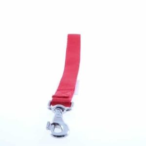 Chaba smycz rączka dla psów 40 cm/25mm czerwony - 1 zdjęcie