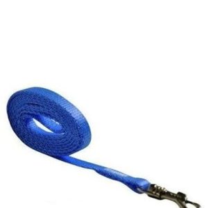 Chaba Smycz taśma 30mm niebieska - 1 zdjęcie