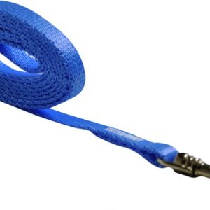 Chaba Smycz taśma błękitna 12mm/130cm PCHBB98 - 1 zdjęcie