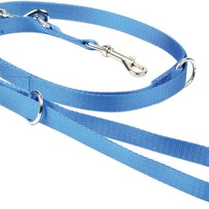 Chaba Smycz taśma regulowana błękitna 12mm/260cm PCHBD03 - 1 zdjęcie