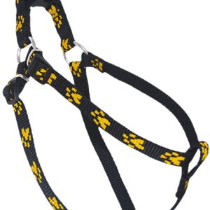 Chaba Szelki regulowane łapki czarno żółte [rozmiar 2] 16mm/50cm PCHBE59 - 1 zdjęcie