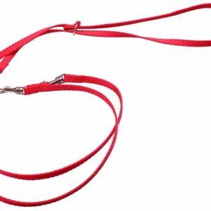 Chico Chico Smycz Taśma składana 16mm/120cm czerwona - 1 zdjęcie