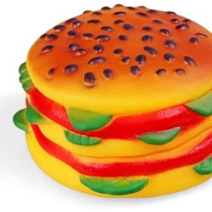 Chico Chico Zabawka vinyl hamburger dla psów 9x5cm - 1 zdjęcie