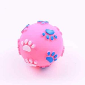 Chico Chico Zabawka vinyl piłka w łapki różowa dla psów 6cm - 1 zdjęcie