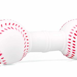 Chico Zabawka dla psa Vinyl Hantel baseball 16x6cm - 1 zdjęcie