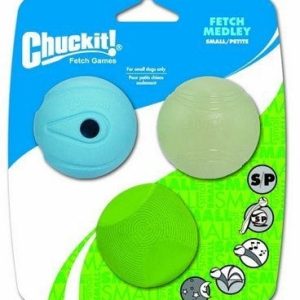 Chuckit! Fetch Medley Small 3pak [205101] 11 cm456 - 1 zdjęcie