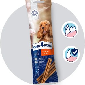 Club 4 Paws Dental Sticks dla średnich ras 9 szt - 1 zdjęcie