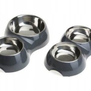 Comfy Miska Melamina M 320+160ML Sza - 1 zdjęcie