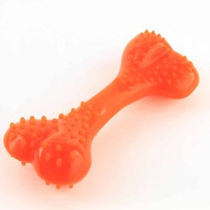 Comfy zabawka dental bone orange 16,5cm - 1 zdjęcie