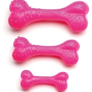 Comfy Zabawka Miętowa Dental Bone Róż 16.5 cm - 1 zdjęcie