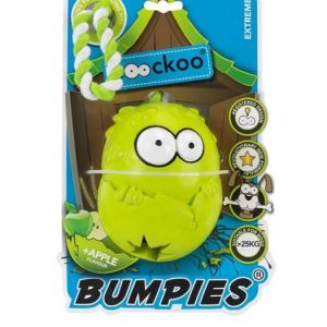 COOCKOO Coockoo Bumpies gryzak na przysmaki zapachowy z liną jabłko >27kg [rozmiar XL] 13 x 10 x 8,8cm PCOO032 - 1 zdjęcie