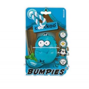 COOCKOO Coockoo Bumpies gryzak na przysmaki zapachowy z liną mięta 7-16kg [rozmiar M] 8,5 x 6,8 x 5,8cm PCOO022 - 1 zdjęcie