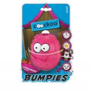 COOCKOO Coockoo zabawka Bumpies truskawka 13-30kg [rozmiar L] 11 x 8,7 x 7,5cm PCOO013 - 1 zdjęcie