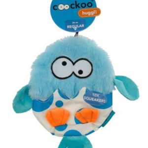 COOCKOO Coockoo zabawka Huggl piszcząca niebieska 24 x 18cm PCOO043 - 1 zdjęcie