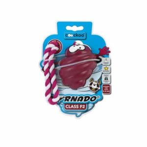 COOCKOO Coockoo zabawka Tornado z liną bordowa 7-16kg [rozmiar F2] 8,5 x 7 x 7cm - 1 zdjęcie