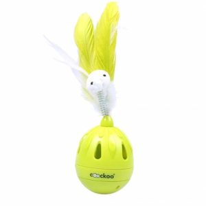 COOCKOO Coockoo zabawka Tumbler limonkowa 19,5 x 7cm KCOO009 - 1 zdjęcie
