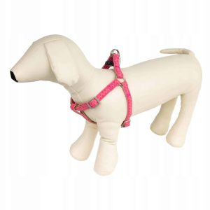 Croci C5079315 Kunstleder Geschirr Myl, 35-60 X 15 Mm, Rosa - 1 zdjęcie