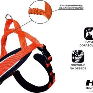 Croci Croci Hiking Uprząż Wzmocniona 38-48cm Pomarańczowy - 1 zdjęcie