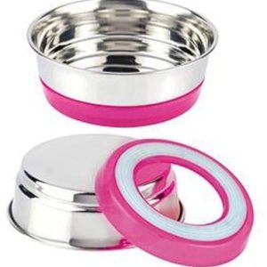 CROCI CROCI MISKA METALOWA FLUO RÓŻOWA 820ML C6059003 - 1 zdjęcie